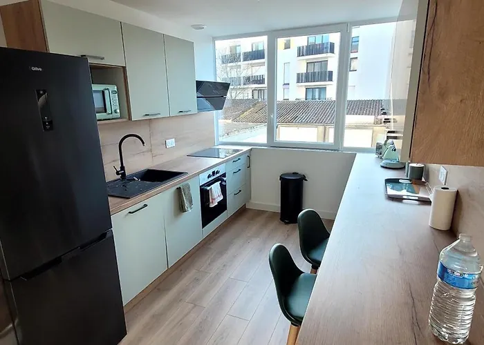 Hyper-centre 3 3 Salles De Bain Parking 아파트